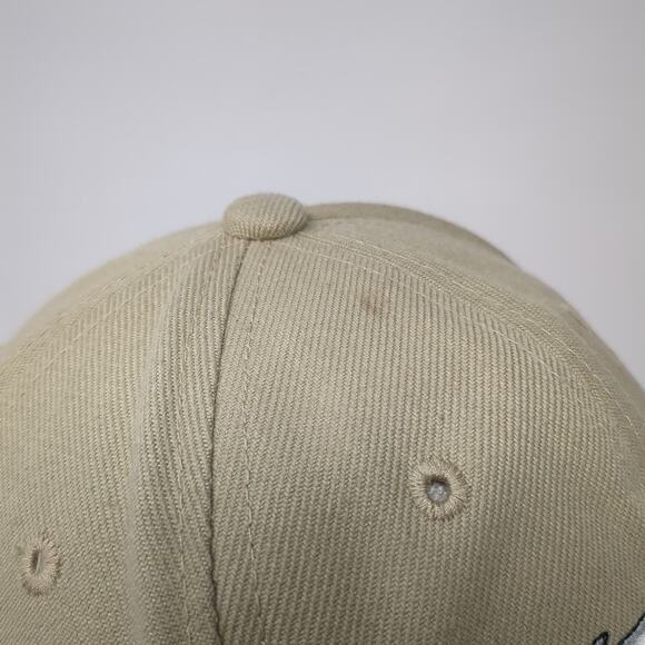 Mustang Strapback Baseball Cap Brown One Size Adjustable Cap & City Polyester - Picture 6 of 10